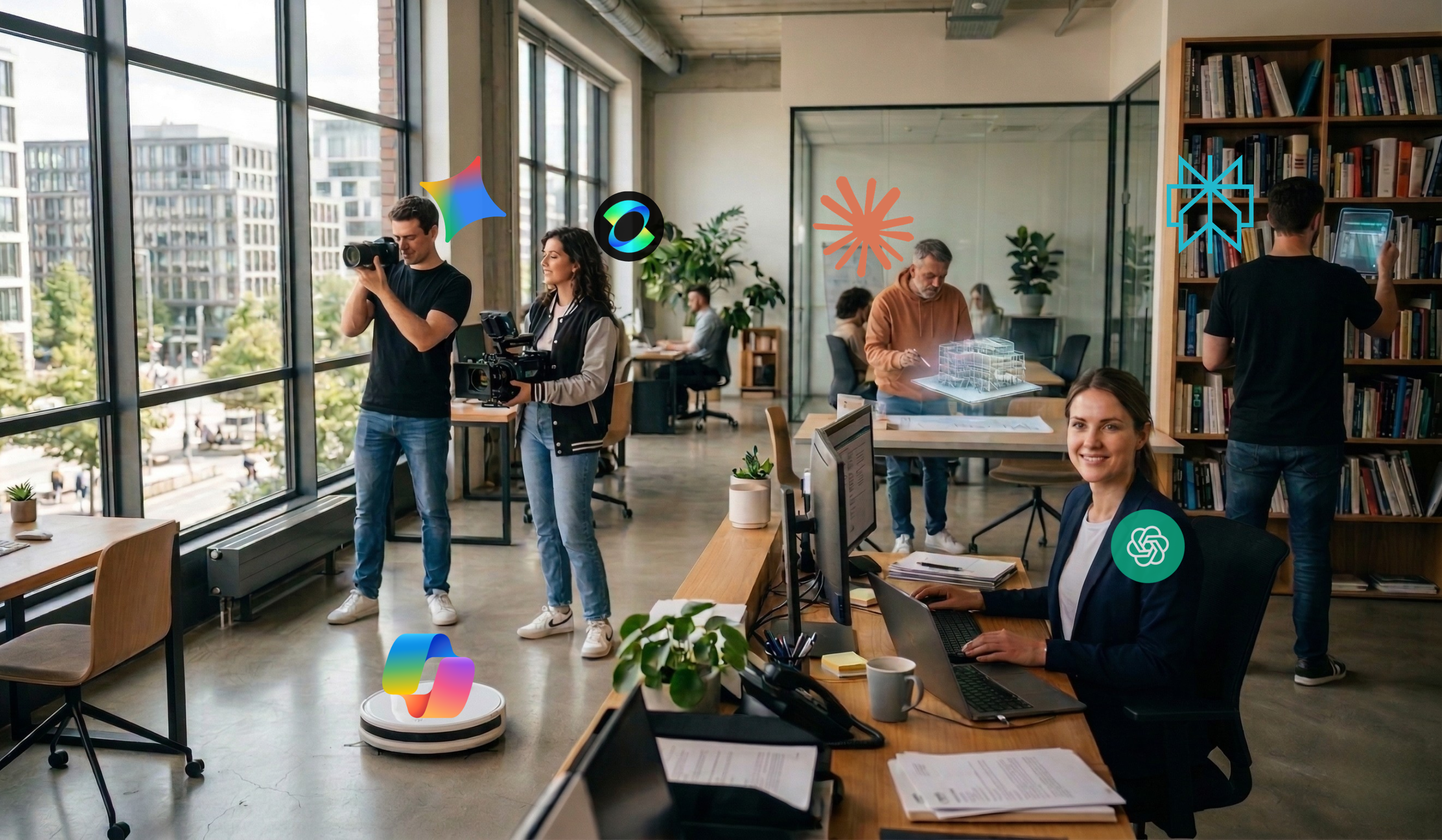 KI-gestützte Arbeitsprozesse im modernen Büro