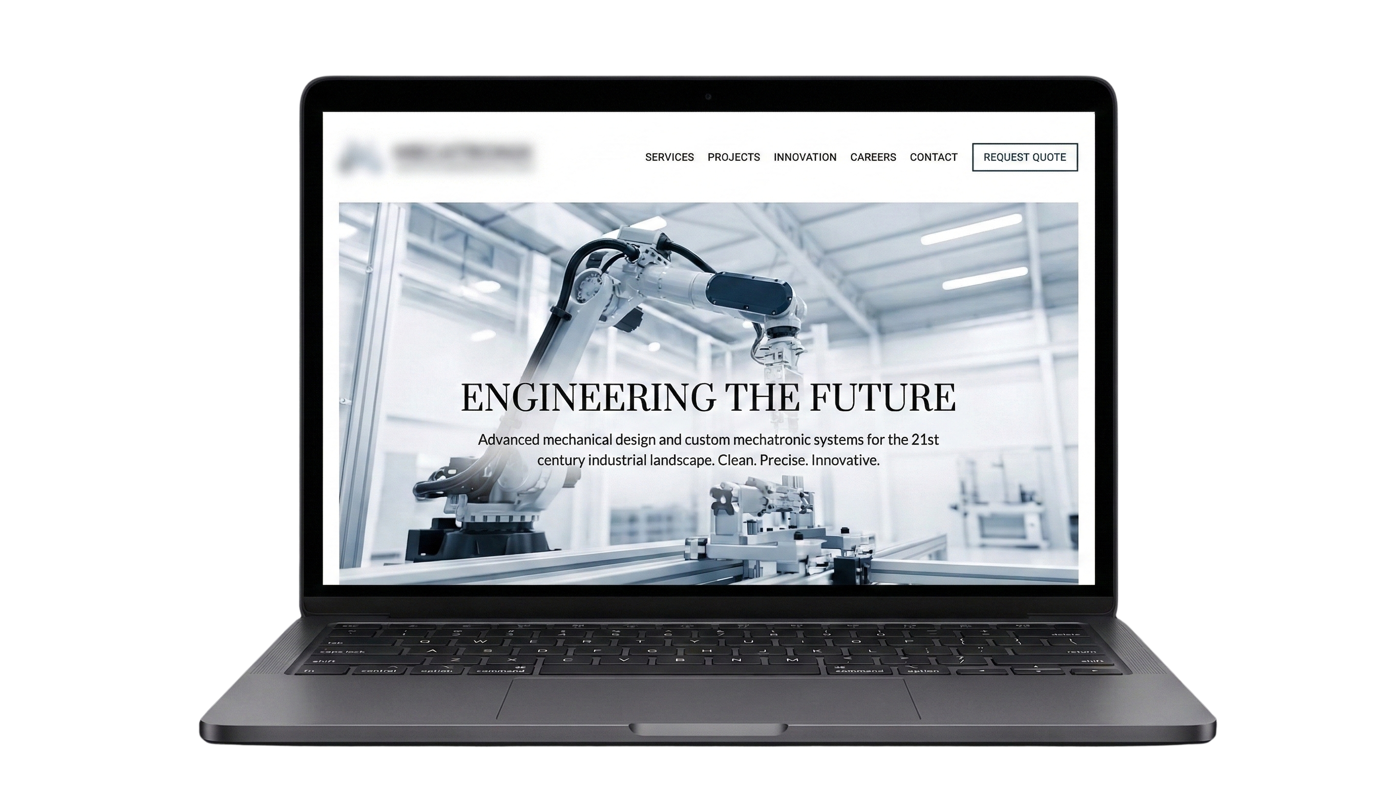 Webdesign Referenz – Engineering